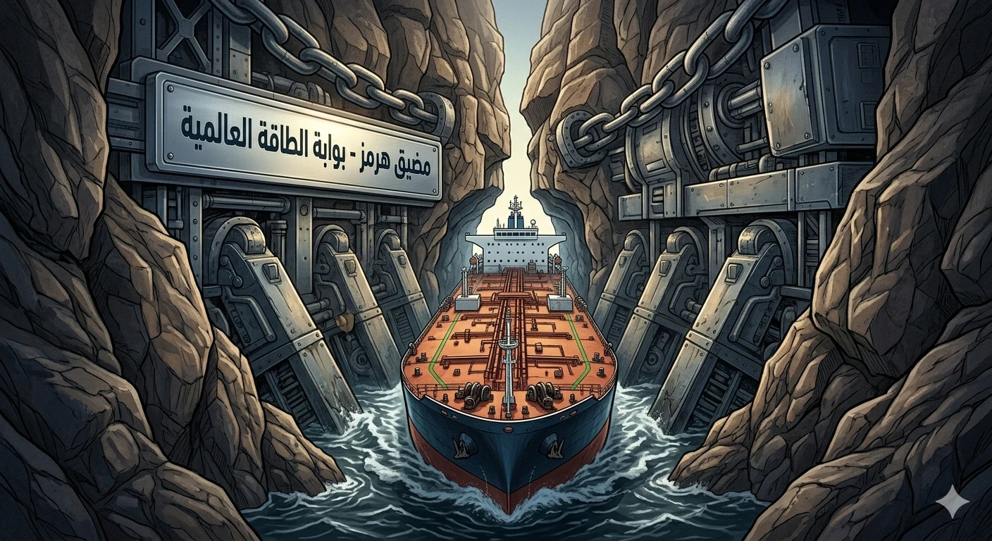 image about ما علاقه مضيق هرمز ب اسعار البنزين والبترول 