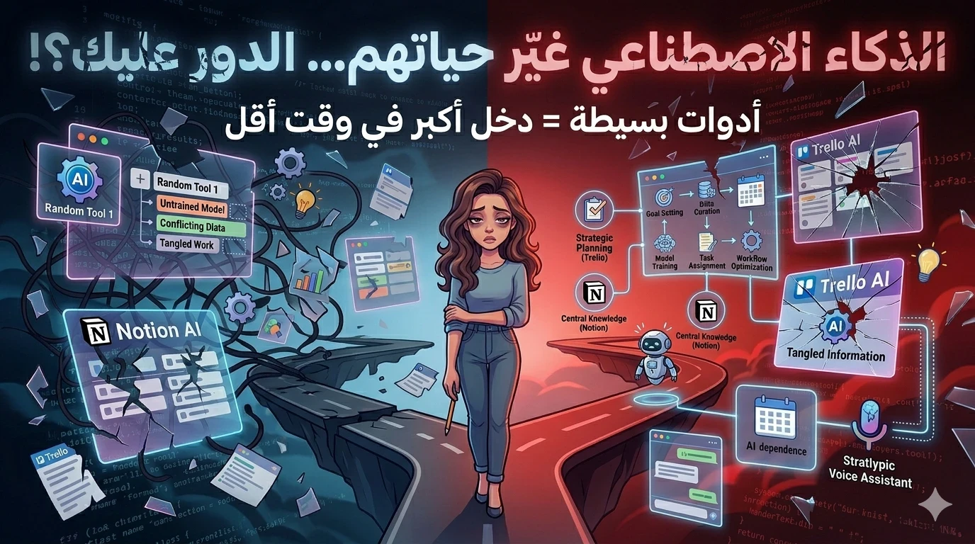 image about أفضل أدوات الذكاء الاصطناعي 2026: دليل شامل لزيادة دخلك وإنتاجيتك