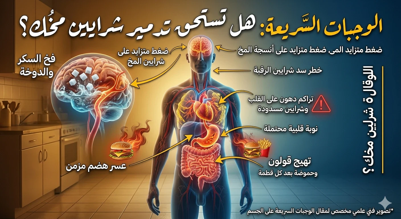 image about القاتل اللذيذ.. ليه الوجبات السريعة بتدمر جسمك وأنت بتضحك؟