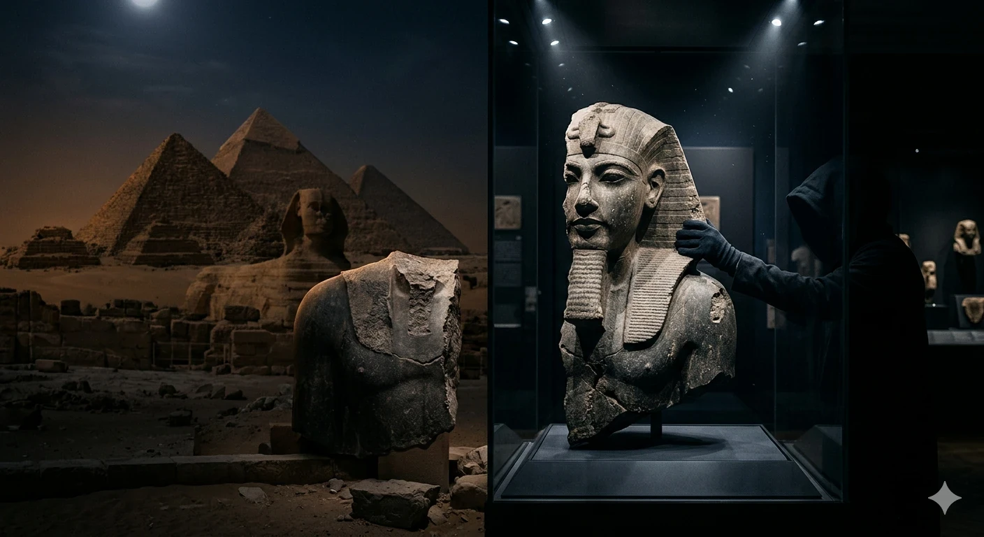 image about آثار مصر المنهوبة: ذاكرة تُسرق وهوية تُغتال
