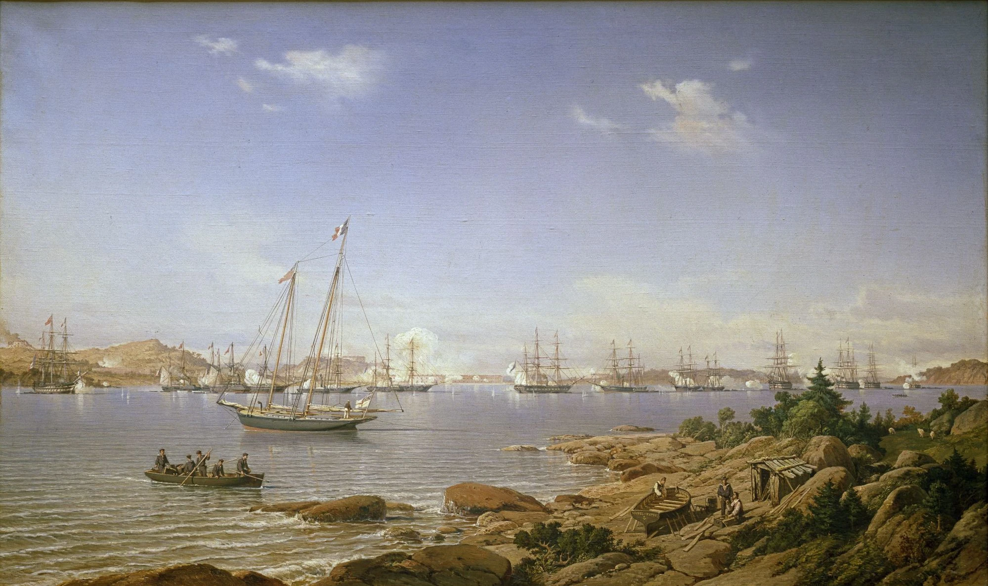image about معركة بومارسوند: سقوط القلعة الروسية ونزع سلاح جزر أولاند (1854)