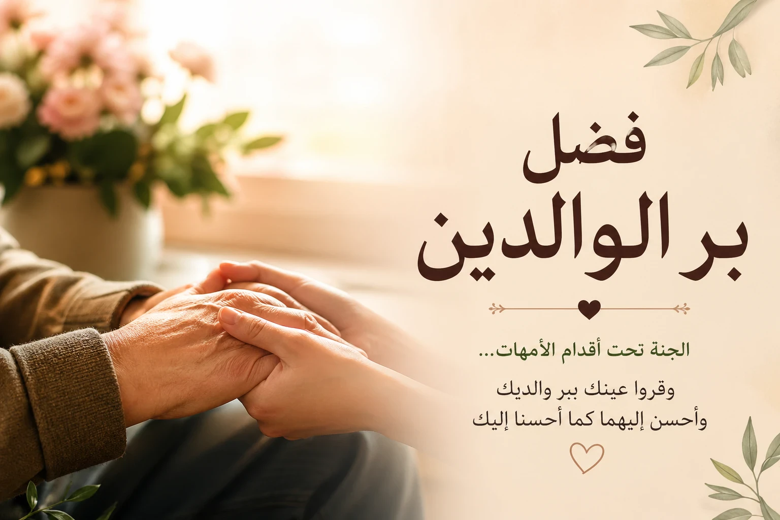 image about فضل بر الوالدين في الإسلام