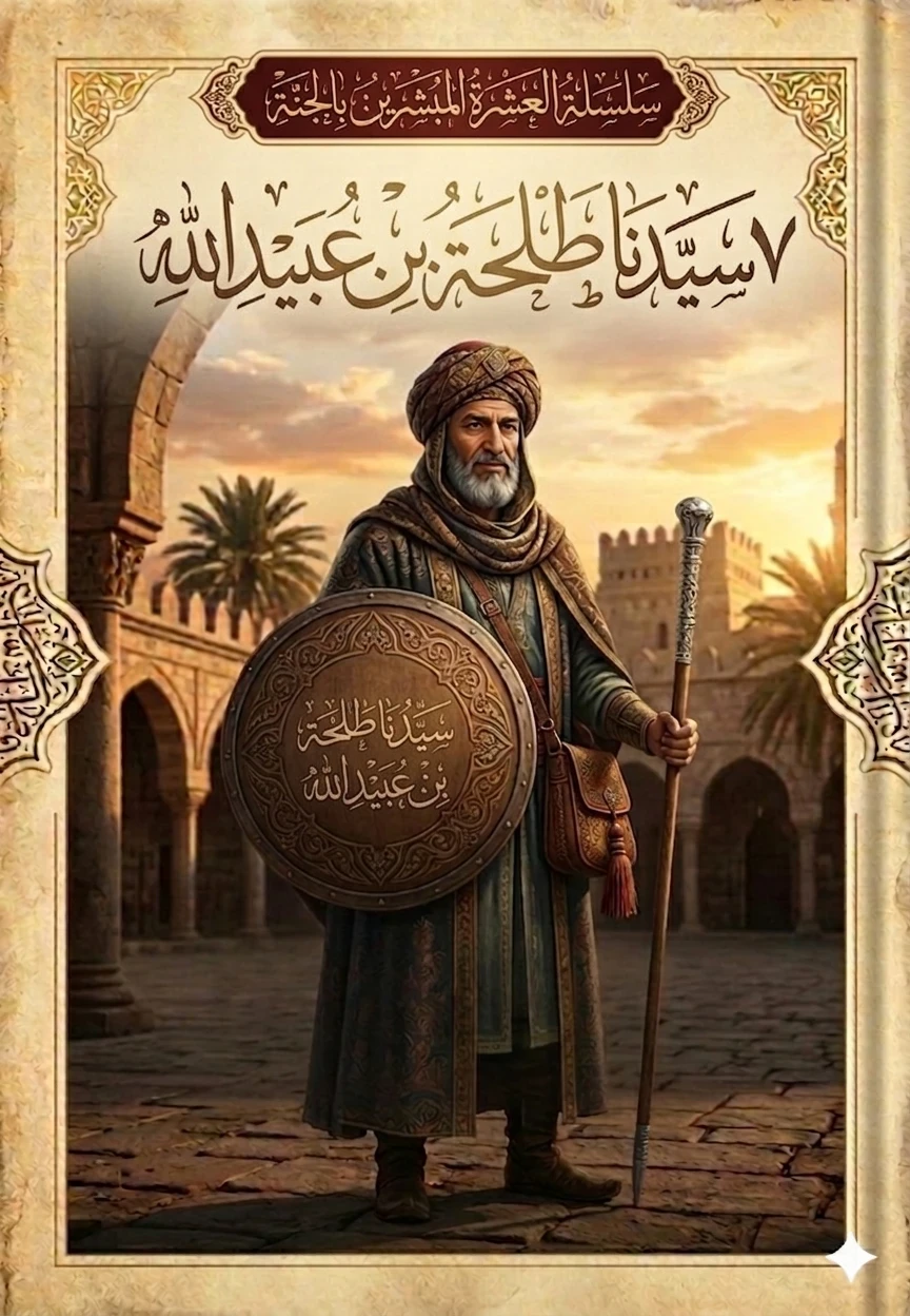 image about العشرة المبشرين بالجنة (٧) طلحة بن عبيد الله رضي الله عنه… سيرة بطلٍ جمع بين الشجاعة والجود وبُشِّر بالجنة