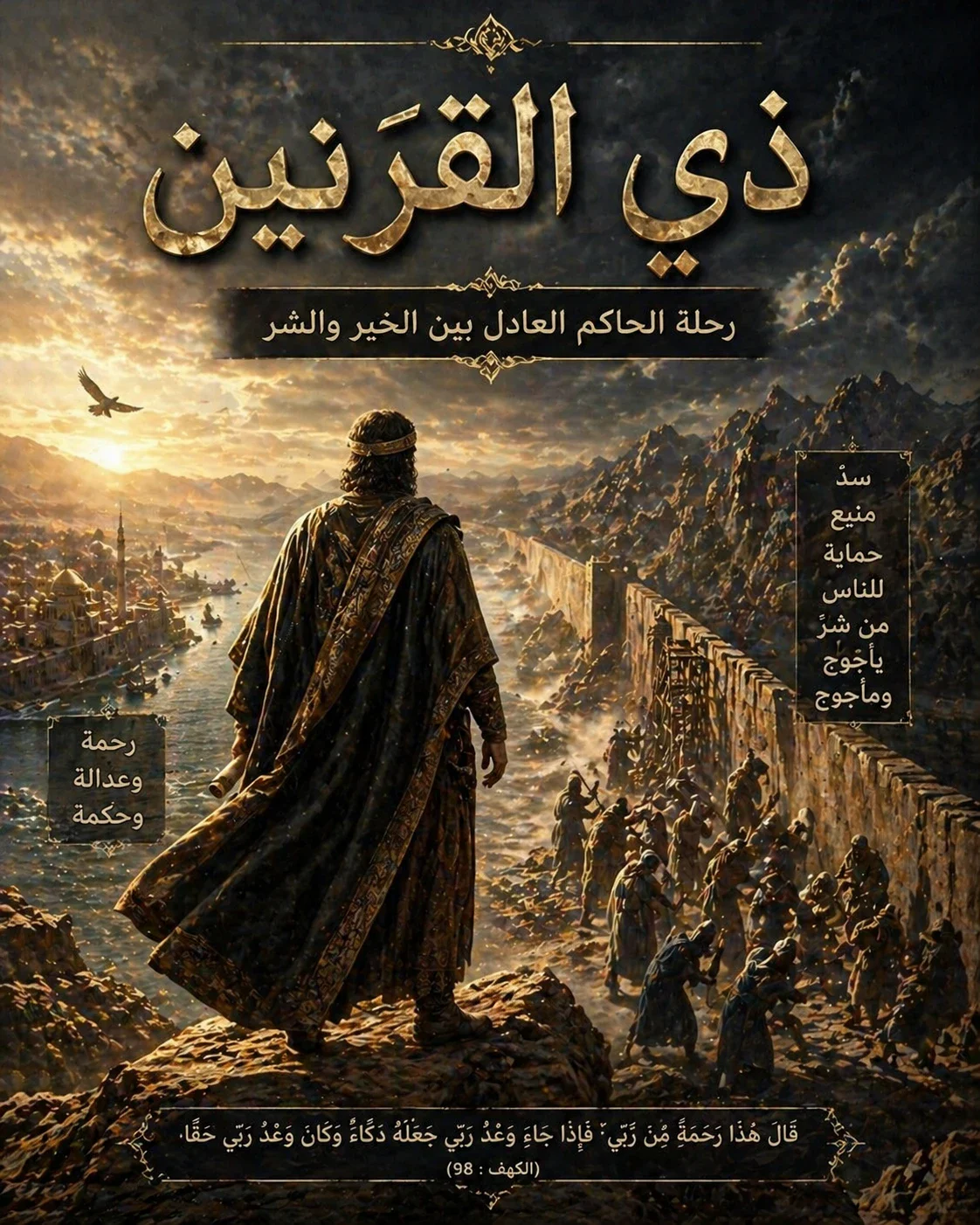 image about ذو القرنين: الملك العادل ورحلة البحث عن الحكمة