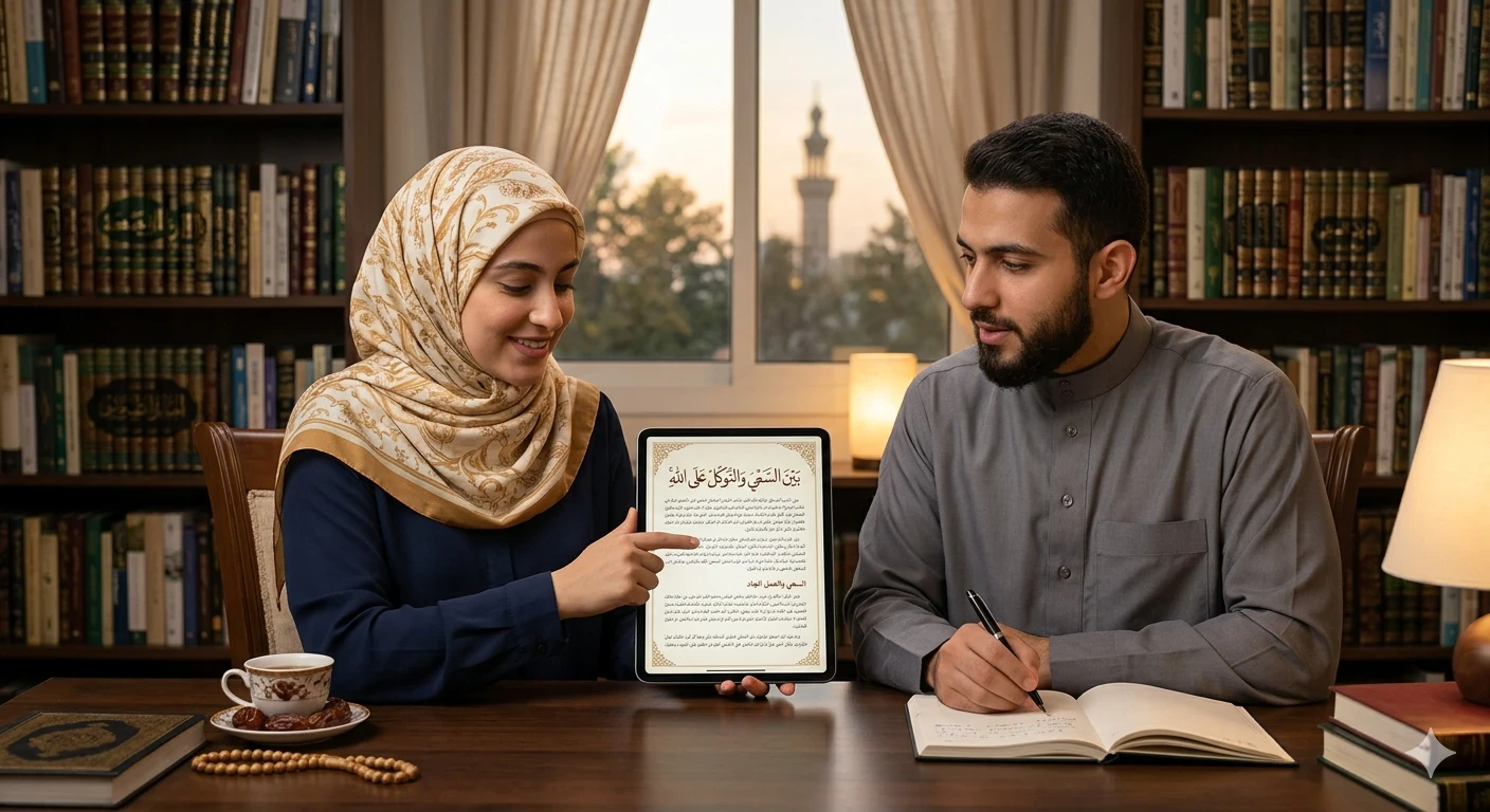 image about التوكل على الله و طريقه تأثيره علينا