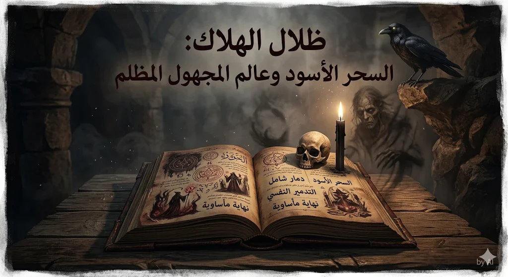 image about ظلال الهلاك: السحر الأسود وعالم المجهول المظلم
