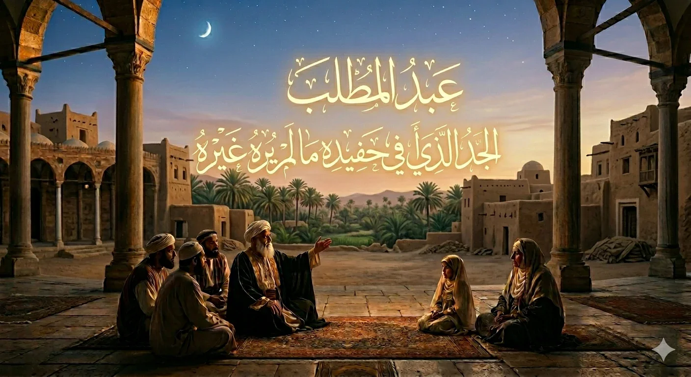 image about في كنف الجد: كيف صاغ حنان عبد المطلب بدايات النور في حياة النبي صلى الله عليه وسلم