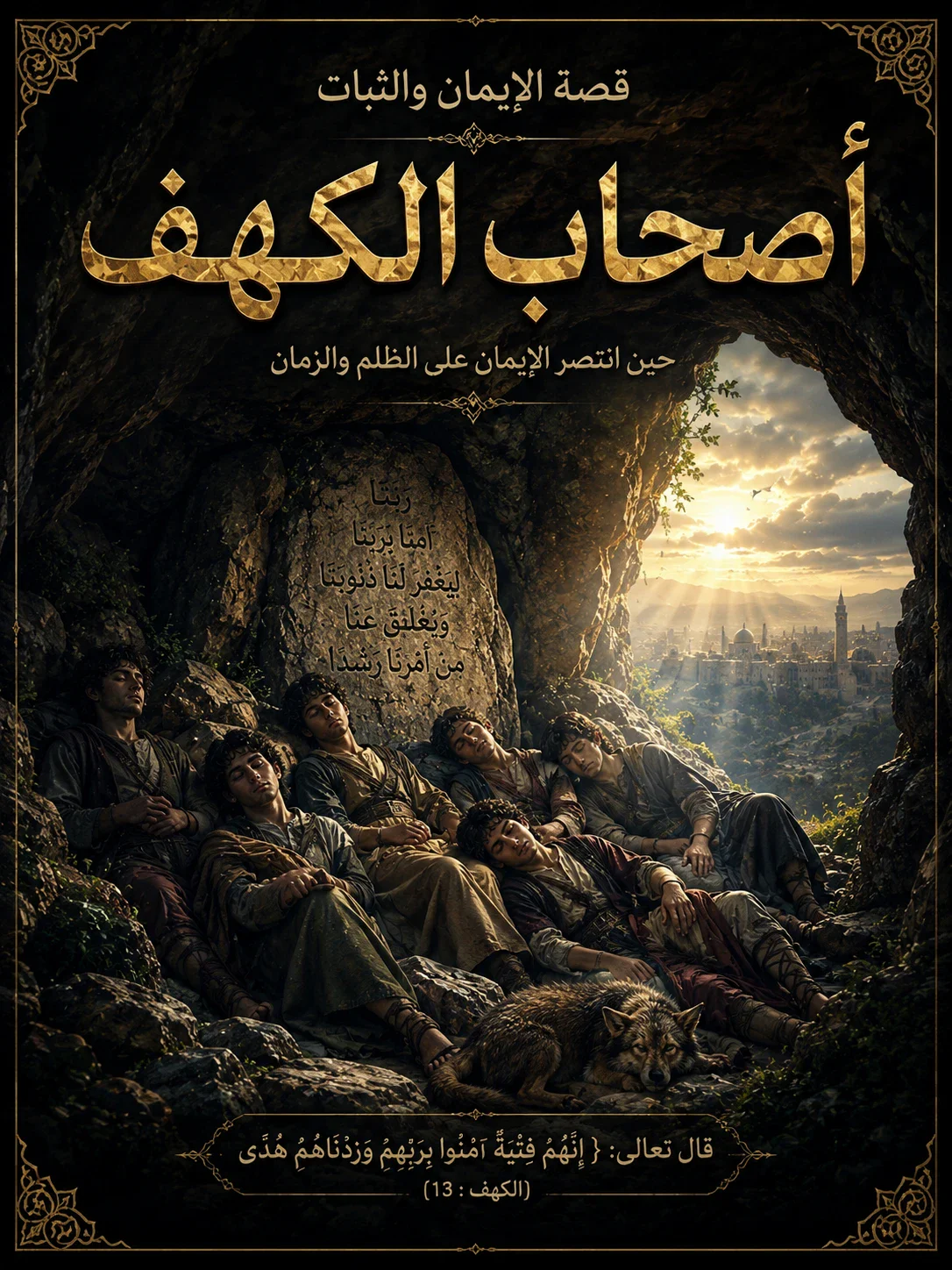 image about أصحاب الكهف: قصة الإيمان الذي هزم الزمن