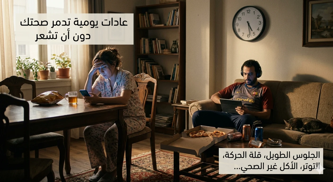 image about أشياء تفعلها يوميًا تدمر صحتك دون أن تشعر