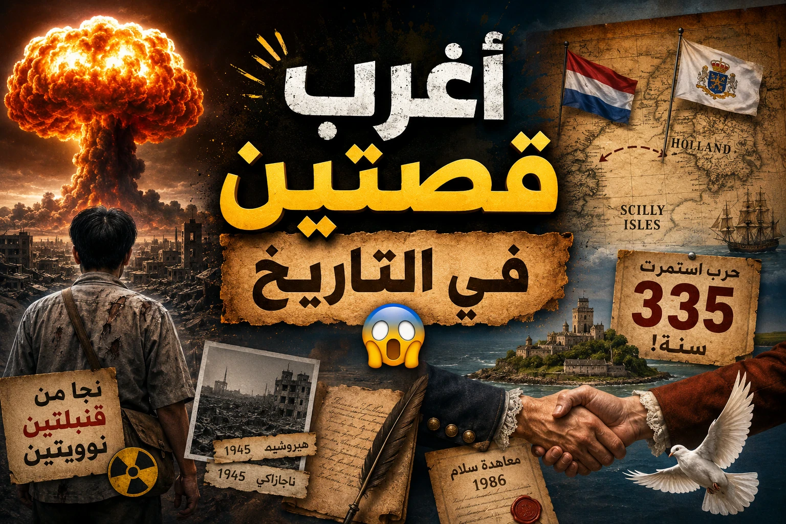 image about أغرب قصتين في التاريخ 😱📜