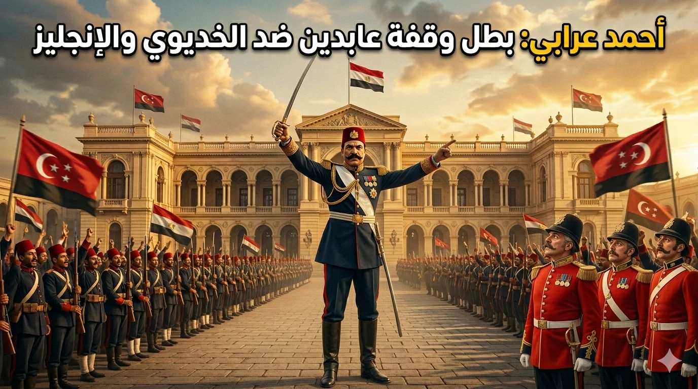 image about أحمد عرابي.. الفلاح الذي هزّ عرش الخديوي