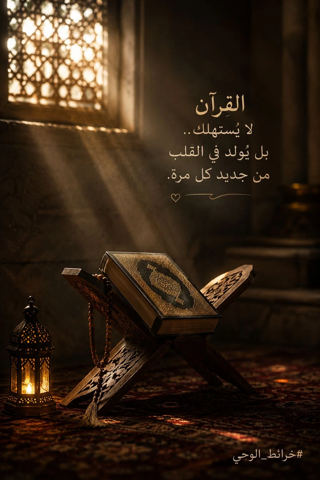image about لماذا أحبَّ النبيُّ ﷺ أن يسمعَ القرآنَ من غيرِه… وهو الذي نزلَ عليه