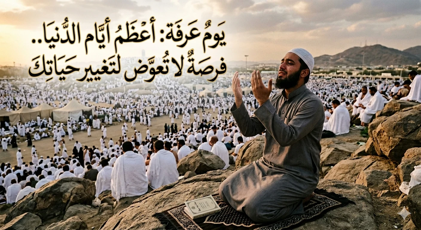 image about يوم عرفة: أعظم أيام الدنيا.. فرصة لا تُعوّض لتغيير حياتك