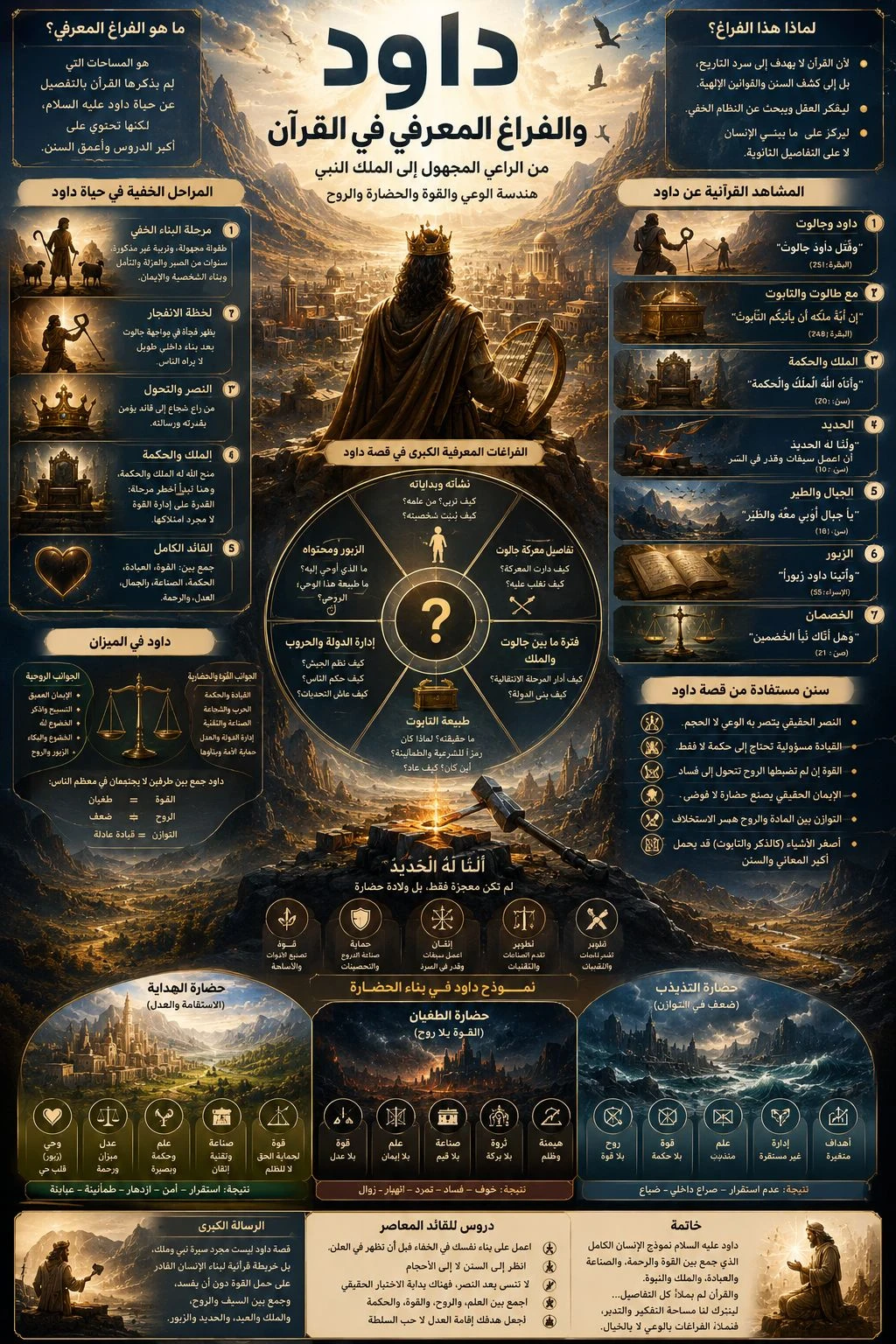 image about هل يمكن ملء الفراغ المعرفي في قصة داود؟
