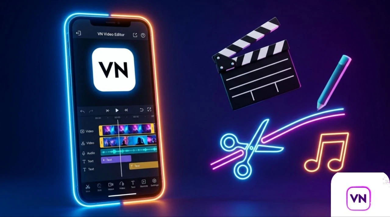 image about أسرار التايم لاين في تطبيق VN: دليل المحترفين لإنتاج فيديوهات سينمائية بالهاتف 🎬✨