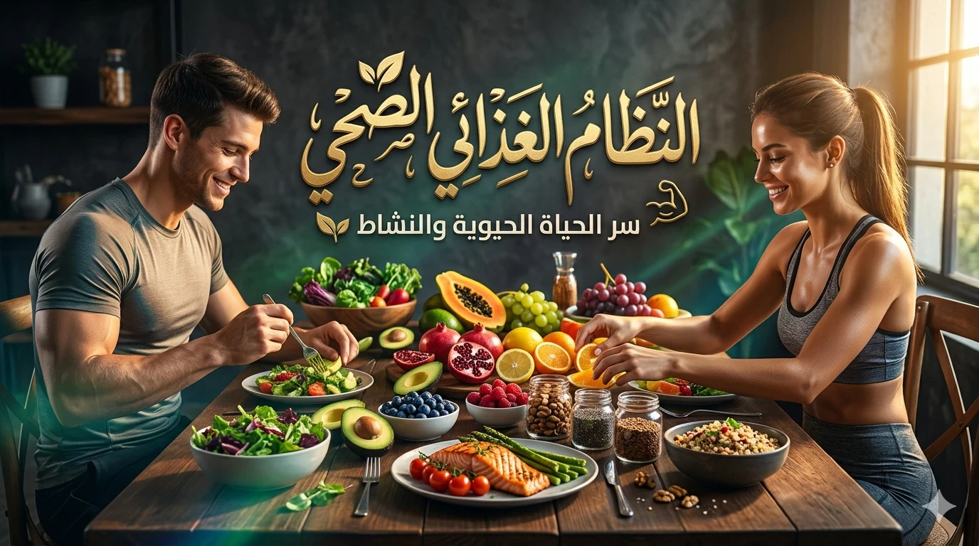 image about 🥗 النظام الغذائي الصحي | الطريق الحقيقي لجسم قوي وحياة أفضل ✨