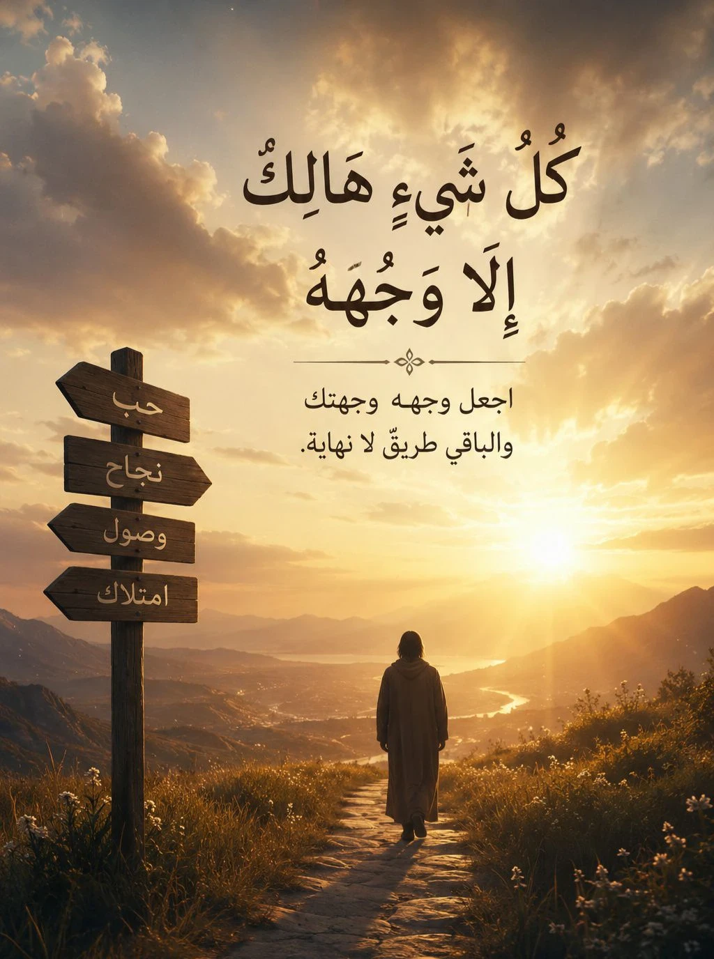 image about وجهُ الله… ماذا يعني أن يصبحَ اللهُ هو الوجهة  ﴿ كُلُّ شَيْءٍ هَالِكٌ إِلَّا وَجْهَهُ ﴾