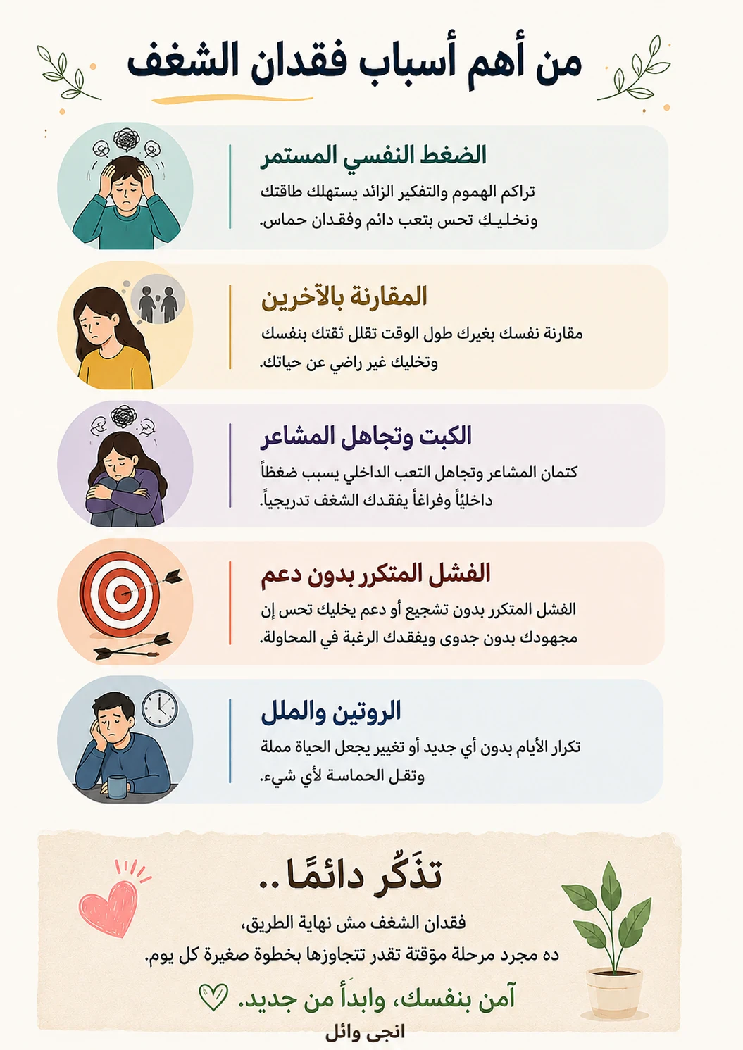 image about لماذا يفقد الإنسان شغفه… رغم أنه كان مليئًا بالحماس؟