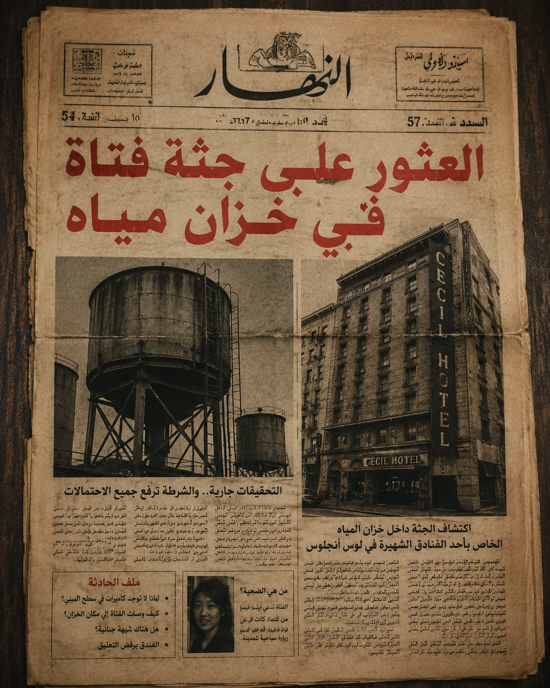 image about ⚠️ بيربيمنت 777 تلك الفتاه مقتوله في خزان مياه (أرشيف الضد مجهول  ) 