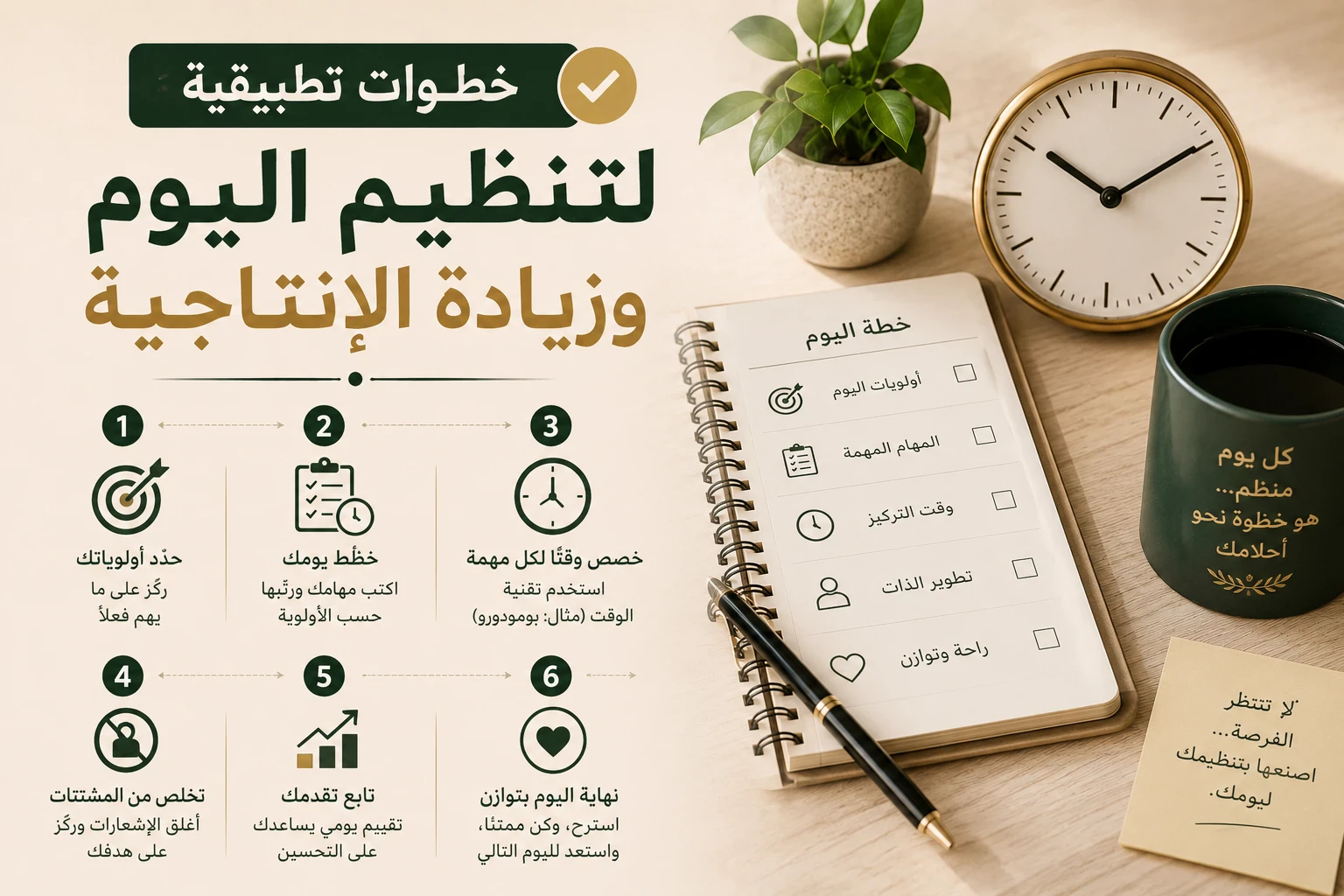 image about دليلك الشامل: كيف تدير وقتك وتحقق البركة في رزقك بدون مجهود مضاعف؟
