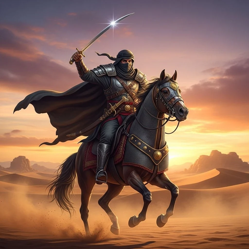 image about ​⚔️ سيف الله المسلول: عبقرية الحرب وشجاعة تخطت الحدود ⚔️
