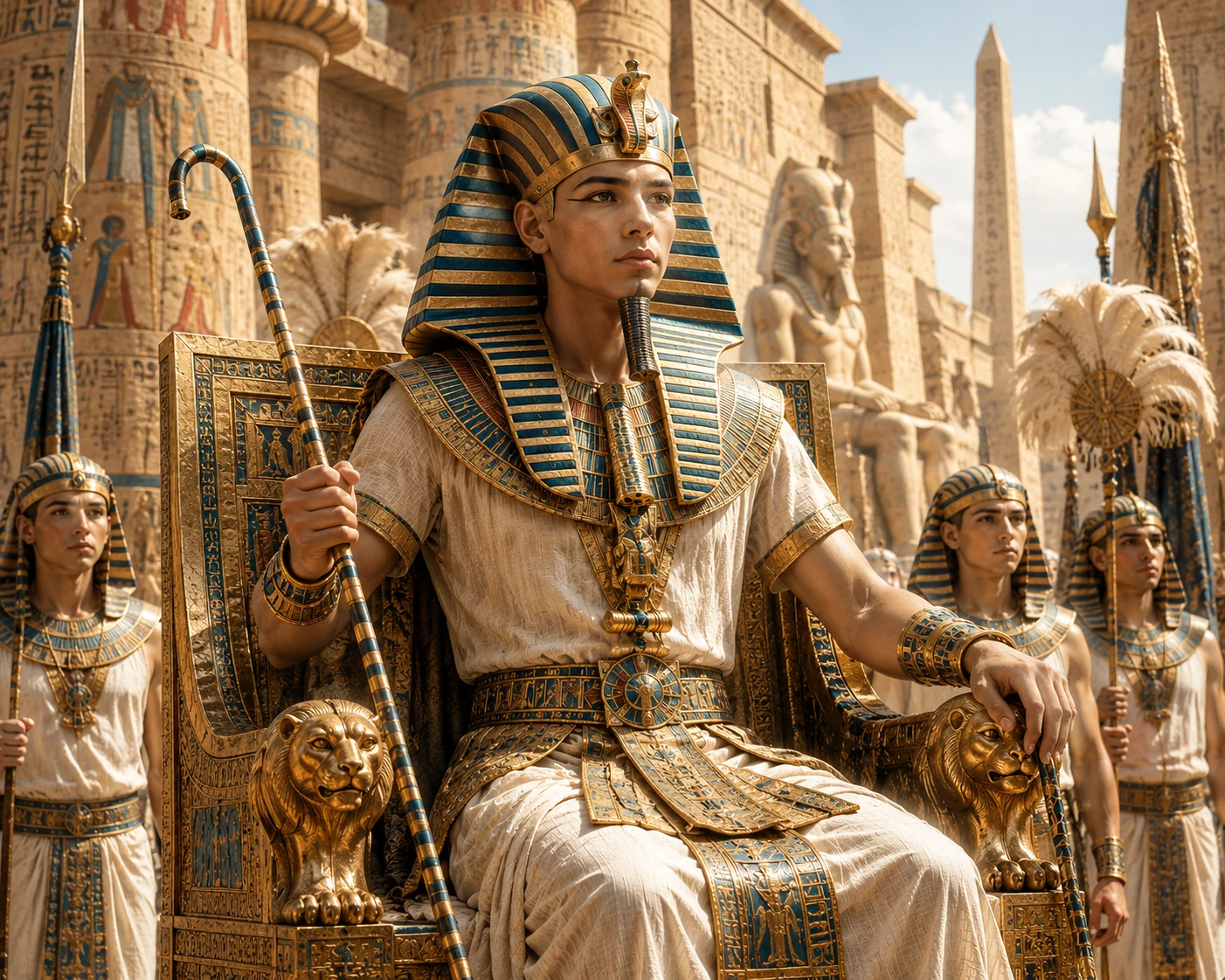 image about الفرعون الذهبي الذي حيّر العالم