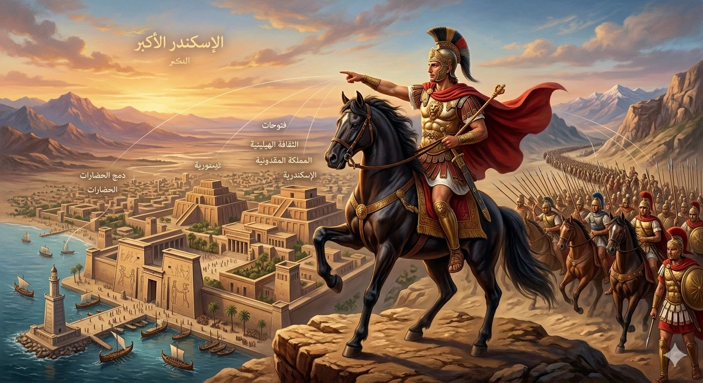 image about قصة الإسكندر الأكبر: كيف غيّر القائد المقدوني خريطة العالم القديم؟