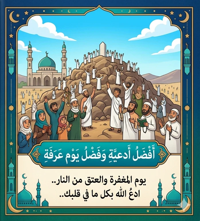 image about 🤲 أفضل أدعية يوم عرفة 2026 وفضل هذا اليوم العظيم.. أدعية مستجابة تفتح لك أبواب الرحمة والمغفرة