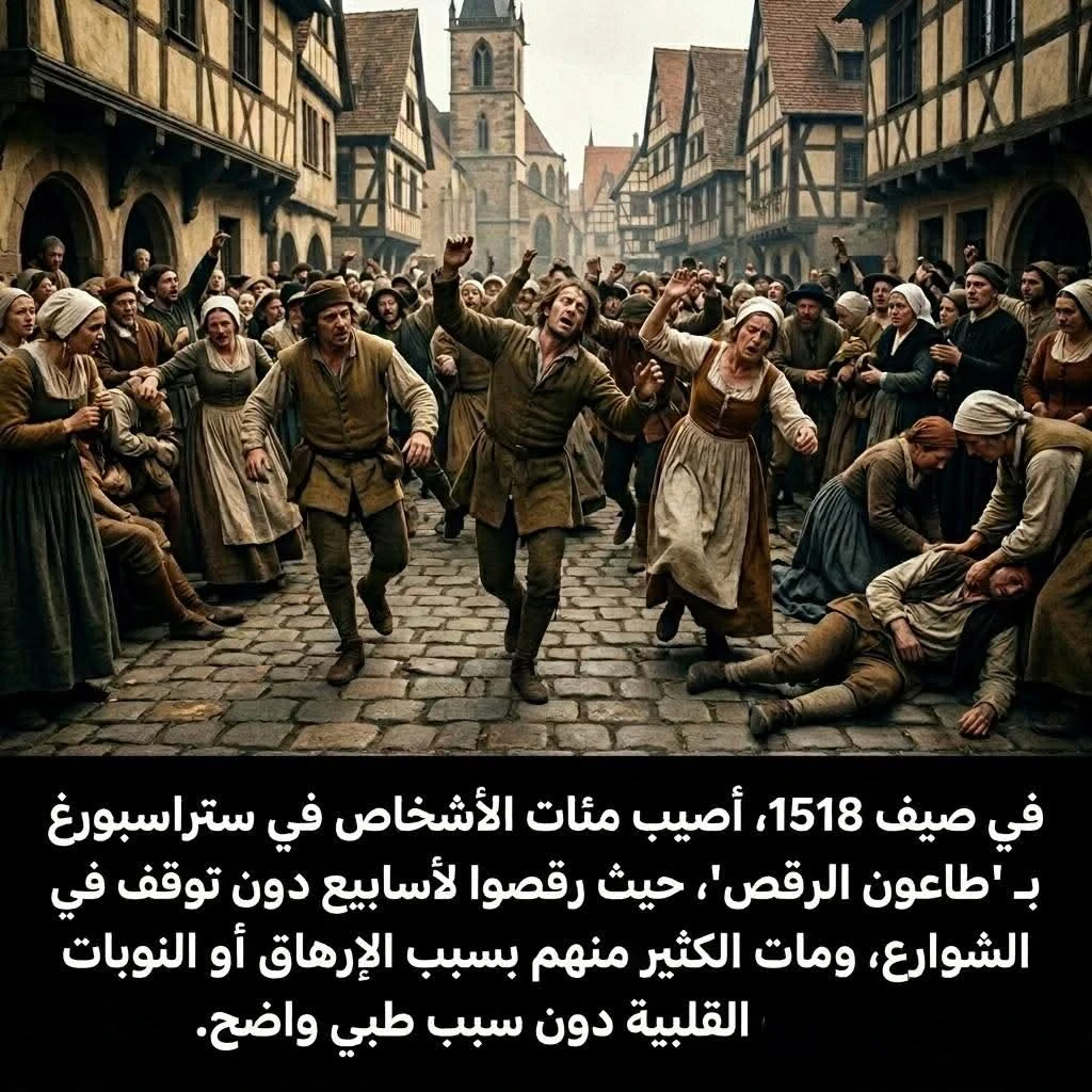 image about اغرب مرض في التاريخ ( طاعون الرقص) 