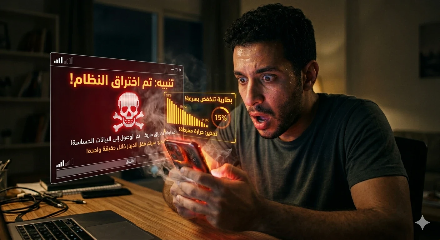 image about علامات خطيرة تكشف أن هاتفك مخترق.. تجاهلها قد يعرّض بياناتك للسرقة. 