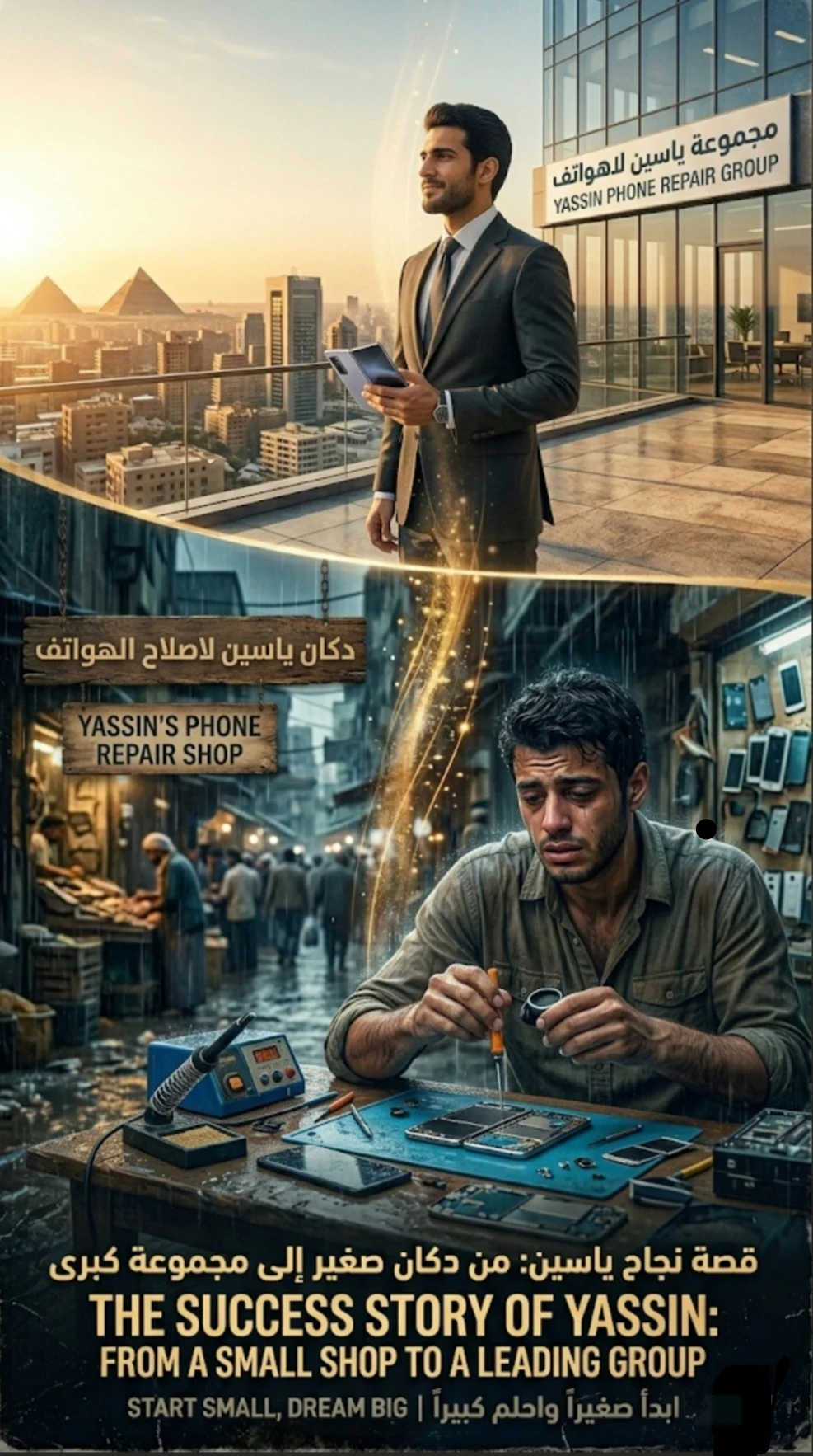 image about الرجل الذي عاد من الفشل ليهزم الجميع