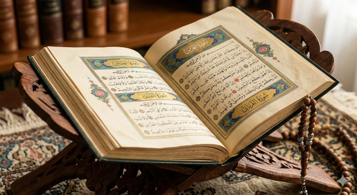 image about سورة المجادلة: تشريع الأسرة ومحاربة التناجي بالإثم