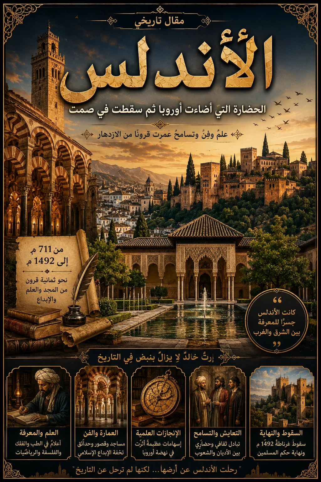 image about الأندلس: الحضارة التي أضاءت أوروبا ثم سقطت في صمت