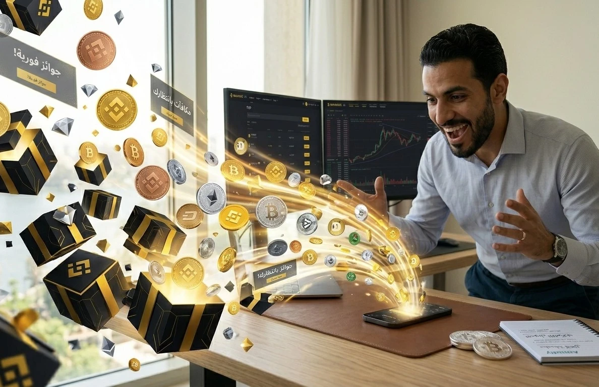 image about الربح من بينانس بدون إيداع : الدليل الشامل لجمع العملات الرقمية مجاناً