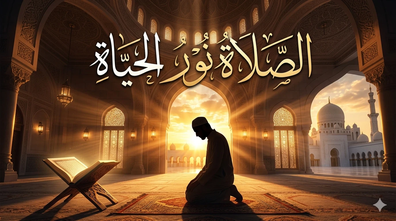 image about الصلاة.. النور الذي لا ينطفئ في حياة المسلم