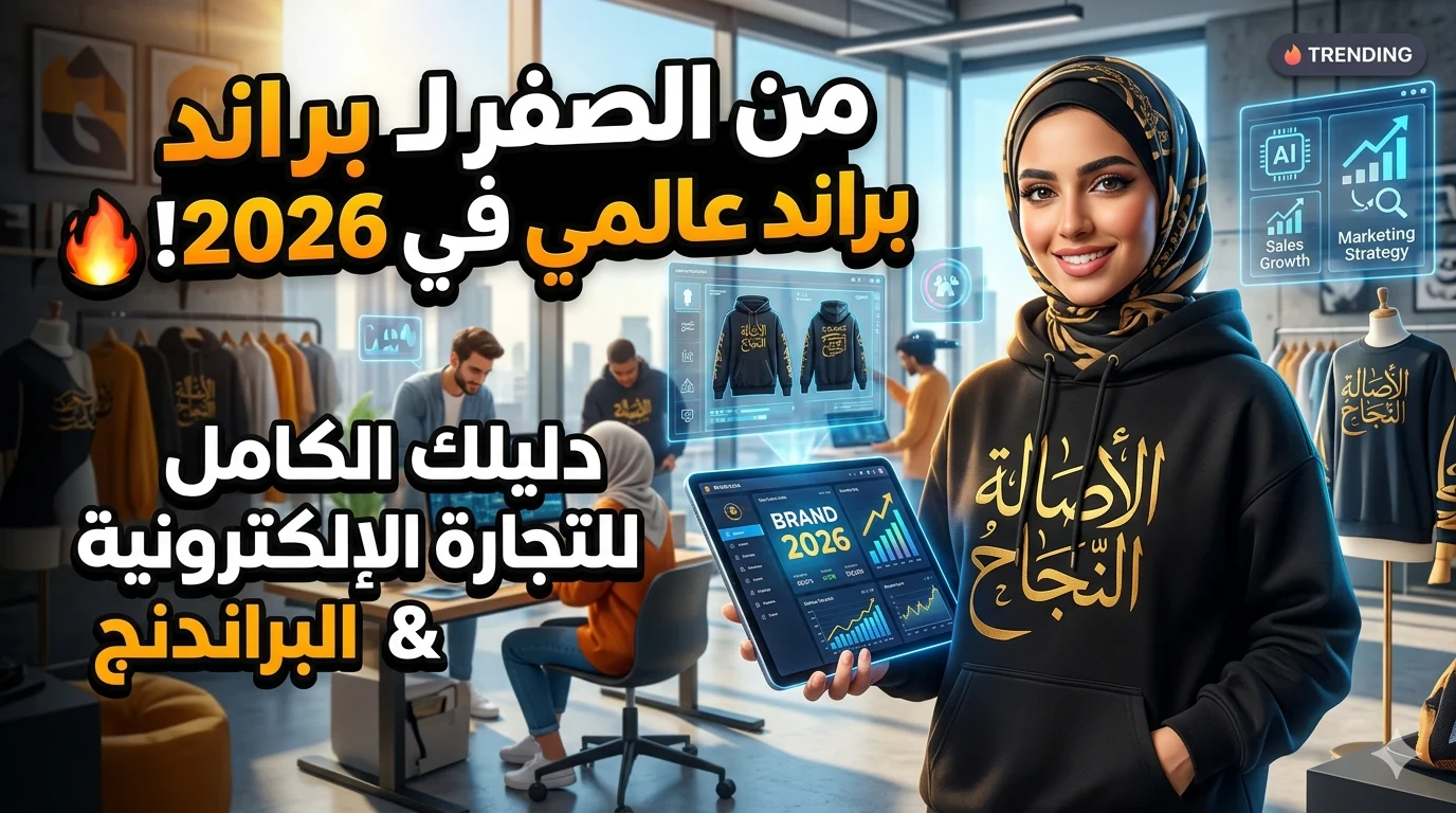image about التجارة الإلكترونية وصناعة البراندات (E-commerce & Branding)