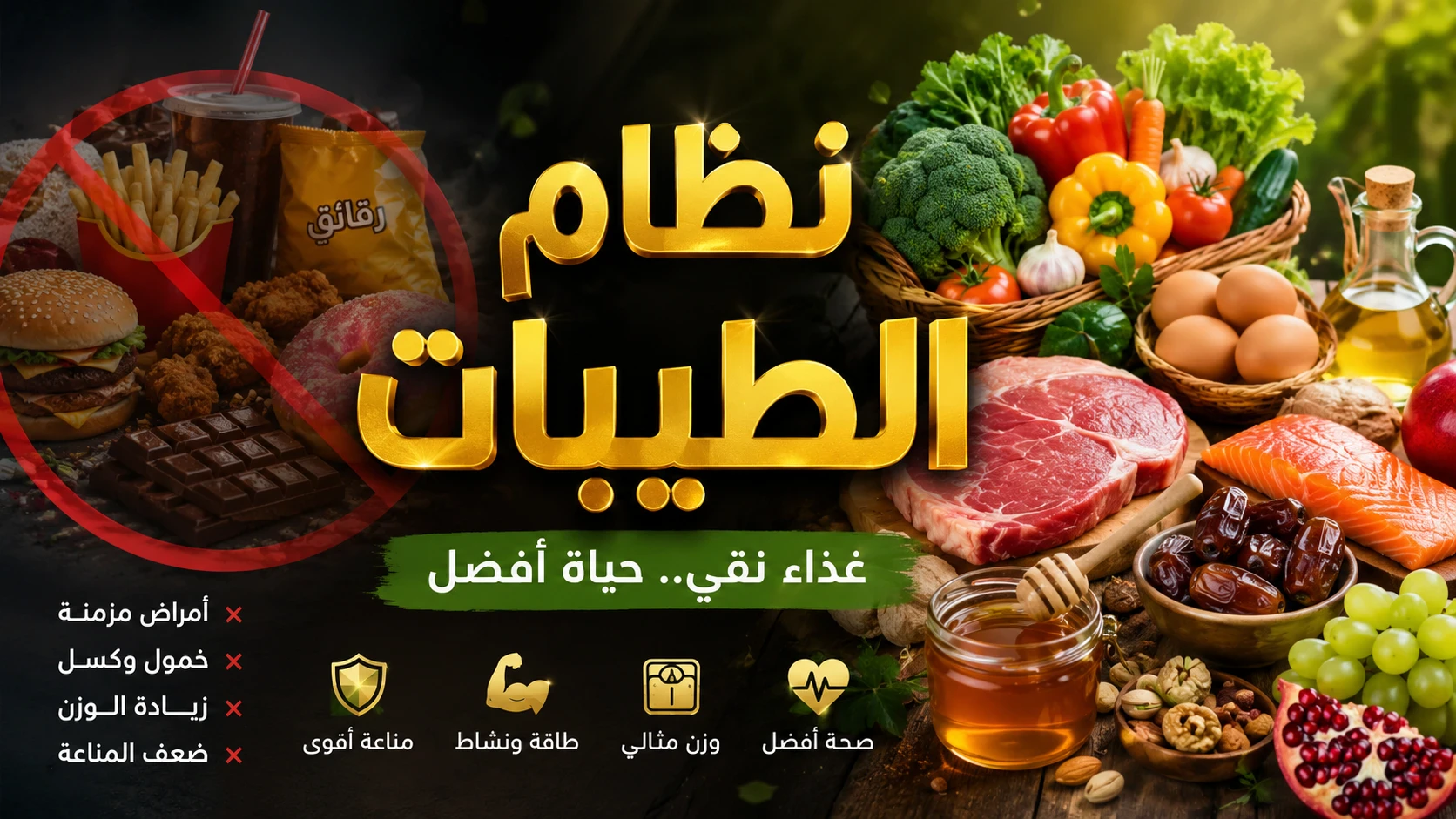 image about نظام الطيبات للدكتور ضياء العوضي.. هل يمكن أن يغير مفهومك عن التغذية؟