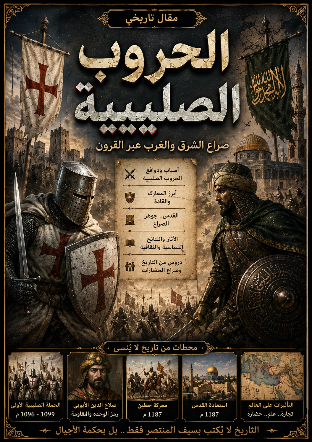 image about الحروب الصليبية: صراع الشرق والغرب عبر القرون