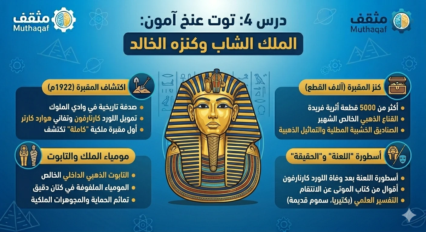 image about توت عنخ آمون: الملك الشاب وكنزه الخالد