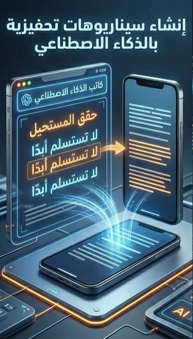 image about كيف تصنع فيديو تحفيزي بالكامل بالذكاء الاصطناعي وتربح منه؟ 