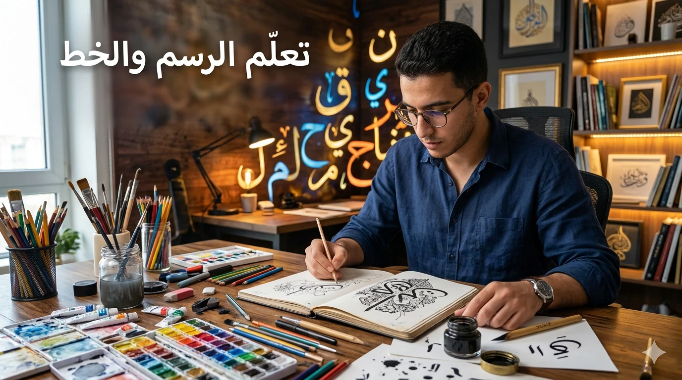 image about  رحلة الإبداع التي تصنع فنان متميز.