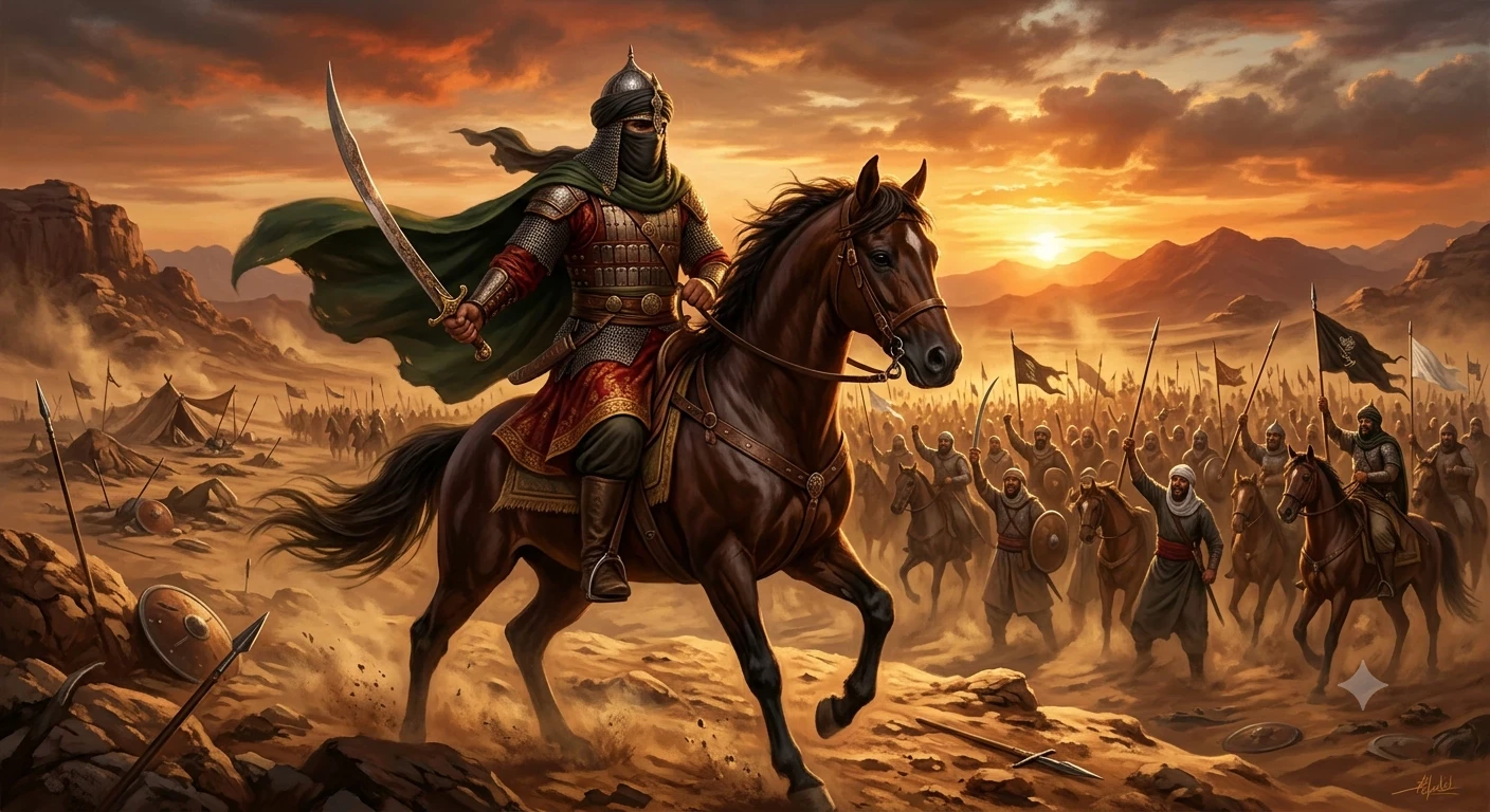 image about خالد بن الوليد: سيف الله المسلول وقائد الانتصارات الإسلامية
