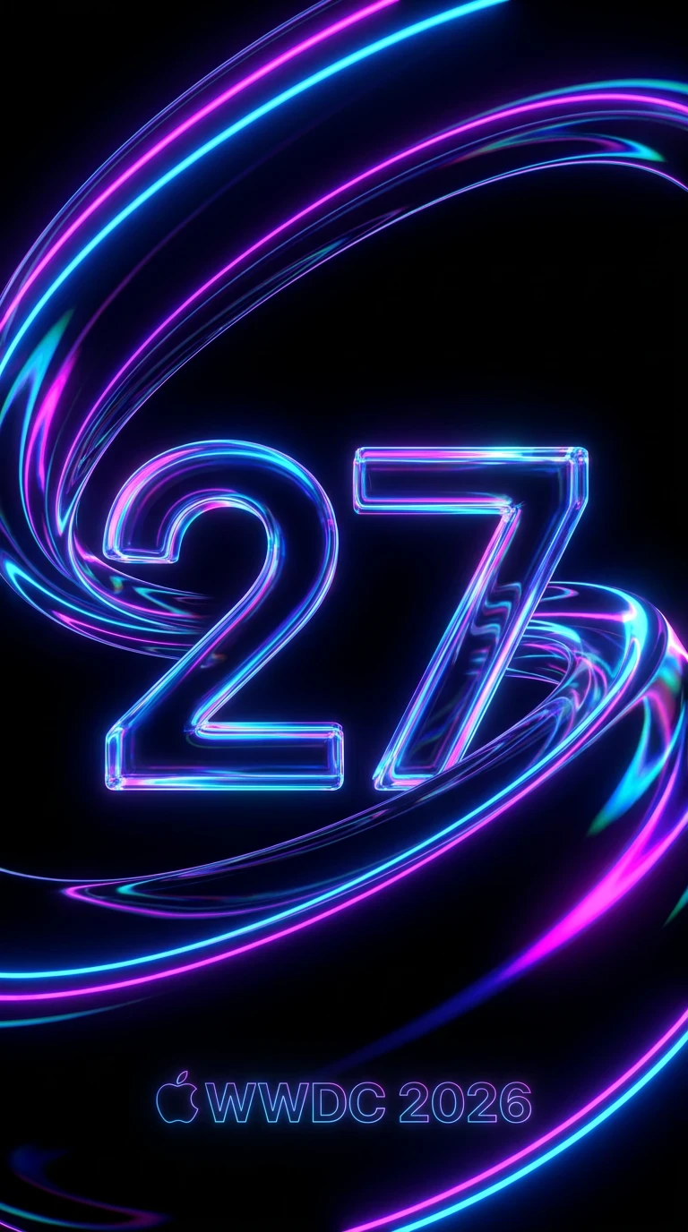 image about استعداداً لمؤتمر WWDC 2026: أبل تطلق خلفيات حصرية وتلميحات مبهرة لنظام iOS 27