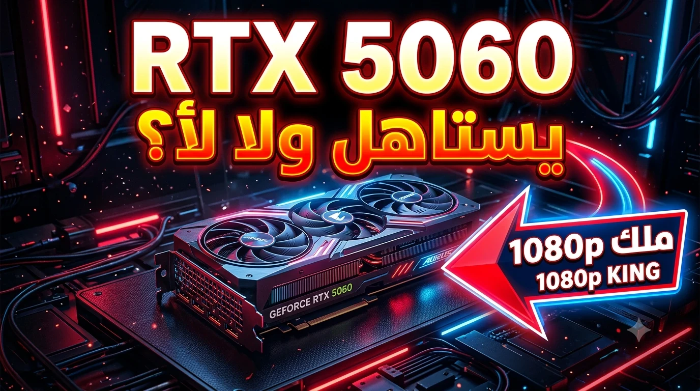 image about مراجعة RTX 5060: هل هو أفضل كرت 1080p في 2026؟