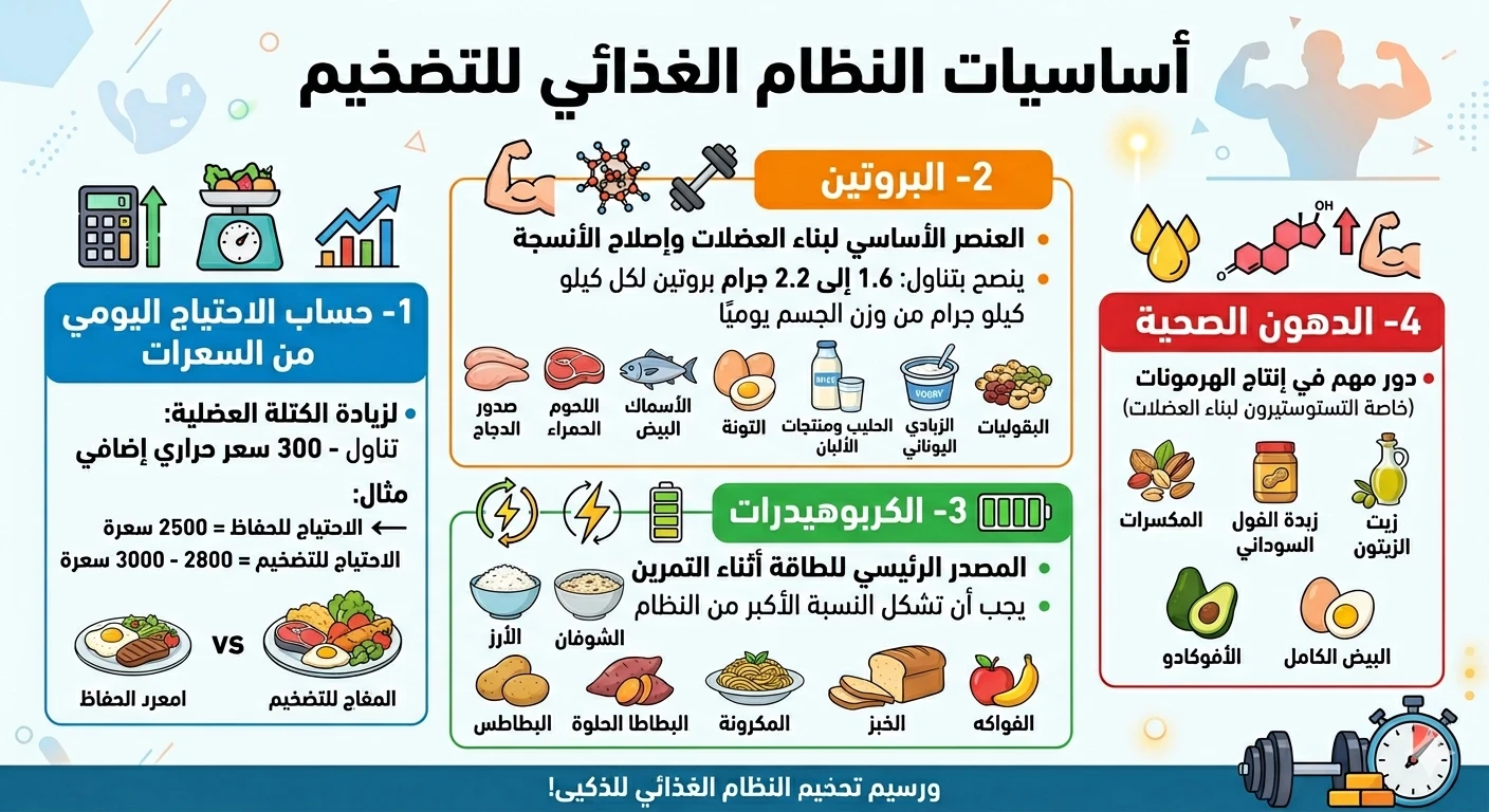 image about أفضل نظام غذائي وبرنامج تدريبي للشخص النحيف