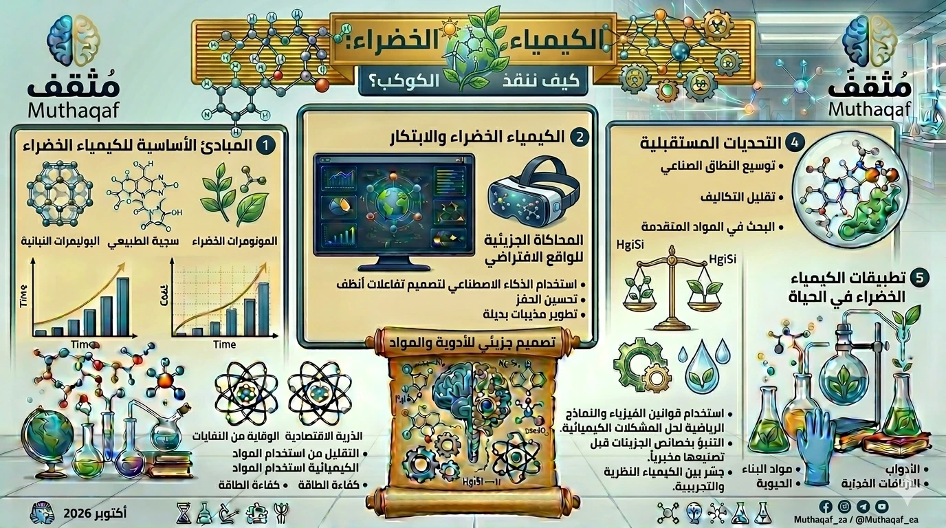 image about الكيمياء الخضراء: كيف ننقذ الكوكب؟