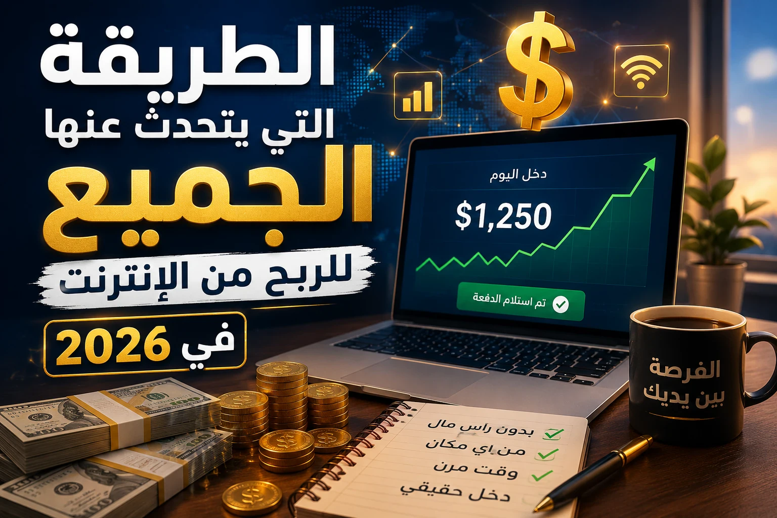 image about الطريقة التي يتحدث عنها الجميع للربح من الإنترنت في 2026