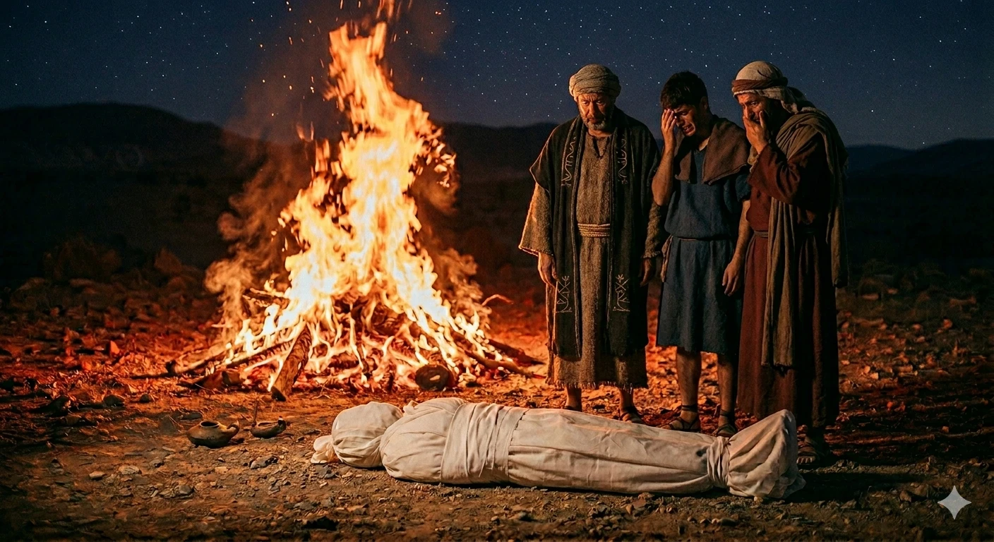 image about الرجل الذي أمر أولاده أن يحرقوه بعد موته 