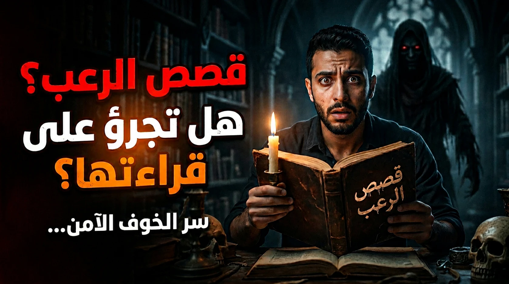 image about لماذا نركض خلف مخاوفنا؟ تفكيك الشغف السري وراء أدب الرعب. 