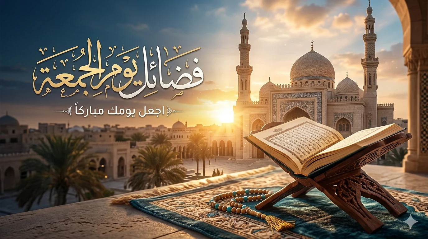 image about يوم الجمعة: كنزٌ من الفضائل والفوائد في حياة المسلم